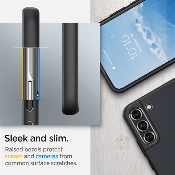 Θήκη Spigen Ultra Hybrid Frost Black - Samsung Galaxy S22 5G (ACS03990) - Image 5