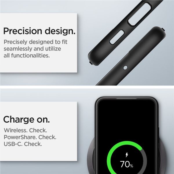 Θήκη Spigen Ultra Hybrid Frost Black - Samsung Galaxy S22 5G (ACS03990) - Image 6