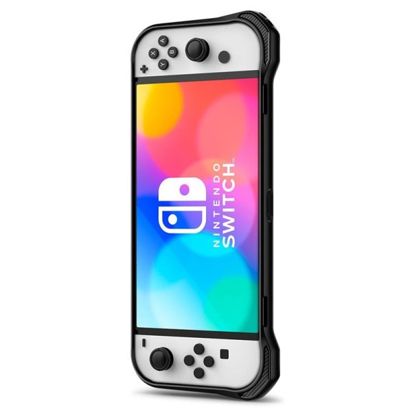 SPIGEN RUGGED ARMOR NINTENDO SWITCH OLED MATTE BLACK (ACS04020) - Image 26