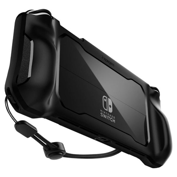 SPIGEN RUGGED ARMOR NINTENDO SWITCH OLED MATTE BLACK (ACS04020) - Image 30