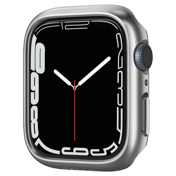 Θήκη Spigen Thin Fit Graphite-Apple Watch Series 45mm (ACS04178) - Image 4