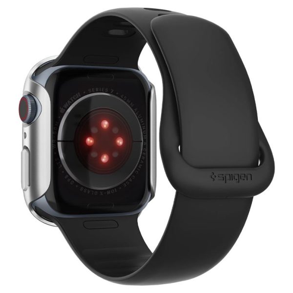 Θήκη Spigen Thin Fit Graphite-Apple Watch Series 45mm (ACS04178) - Image 6