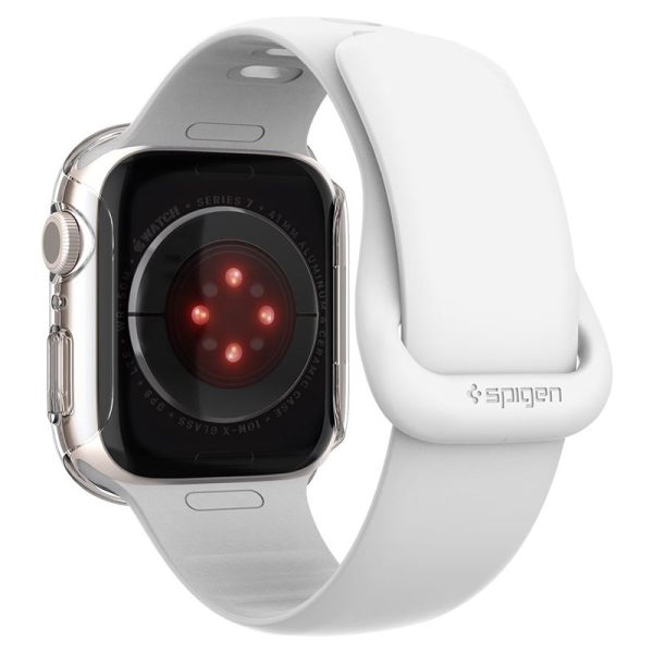 Θήκη Spigen Thin Fit Crystal Clear-Apple Watch Series 41mm (ACS04187) - Image 5