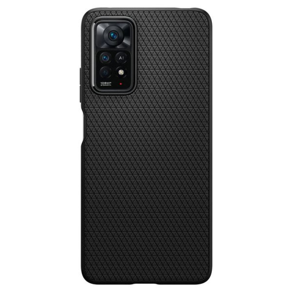 Θήκη Spigen Liquid Air Matte Black-Xiaomi Redmi Note 11 Pro 4G/5G (ACS04414) - Image 6