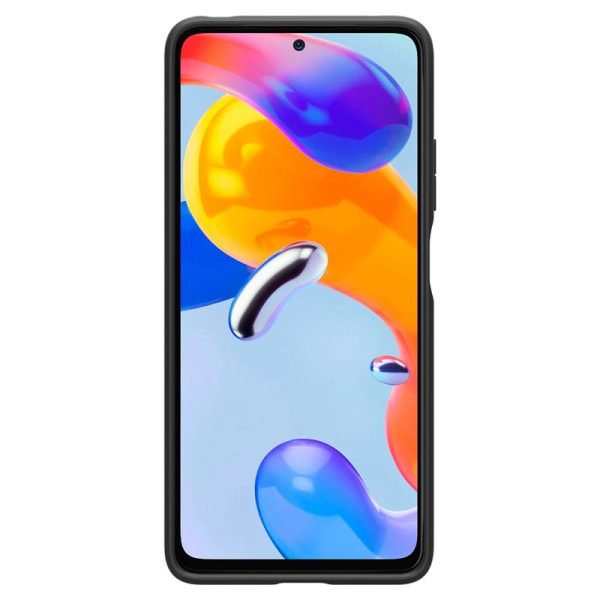 Θήκη Spigen Liquid Air Matte Black-Xiaomi Redmi Note 11 Pro 4G/5G (ACS04414) - Image 7