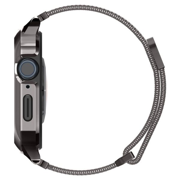 Θήκη Spigen Metal Fit Pro Graphite-Apple Watch Series 44/45mm (ACS04585) - Image 18