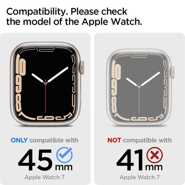 space clear - Apple Watch 9/8/7 45mm