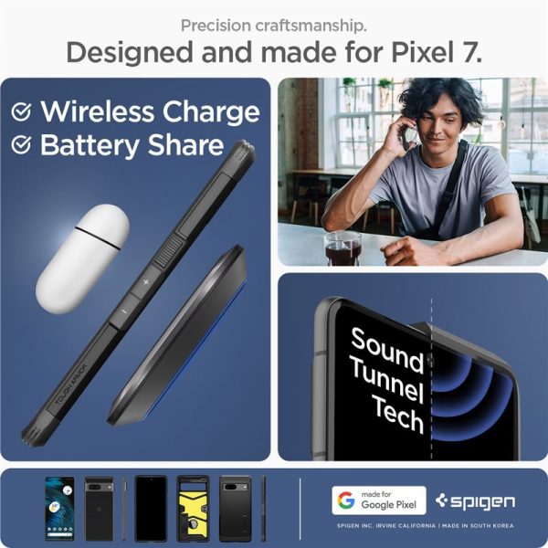 Θήκη Spigen Tough Armor Black-Google Pixel 7 (ACS04701) - Image 25