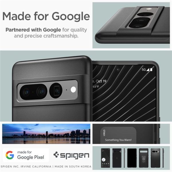 Θήκη Spigen Thin Fit Black-Google Pixel 7 Pro (ACS04733) - Image 29