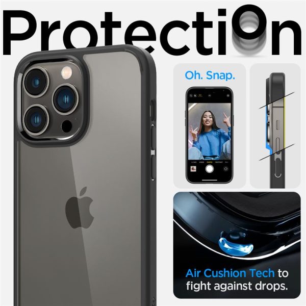 Θήκη Spigen Ultra Hybrid Black-Apple iPhone 14 Pro Max (ACS04817) - Image 29