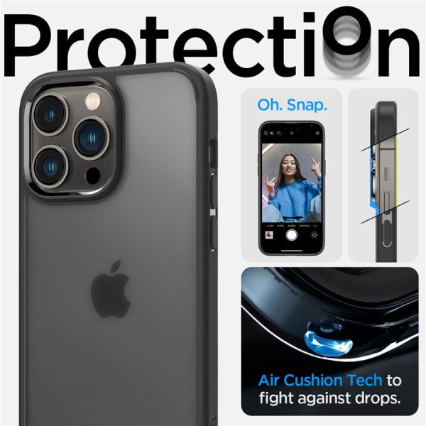Θήκη Spigen Ultra Hybrid Frost Black-Apple iPhone 14 Pro Max (ACS04824) - Image 16