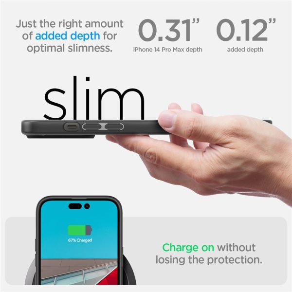 Θήκη Spigen Ultra Hybrid Frost Black-Apple iPhone 14 Pro Max (ACS04824) - Image 17