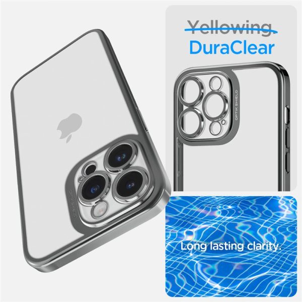 SPIGEN OPTIK CRYSTAL IPHONE 14 PRO CHROME GREY (ACS04979) - Image 16