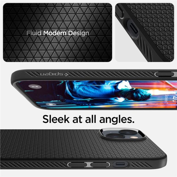 Θήκη Spigen Liquid Air Black-Apple iPhone 14 (ACS05037) - Image 34