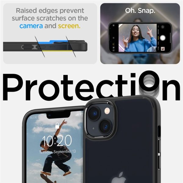 Θήκη Spigen Ultra Hybrid Frost Black-Apple iPhone 14 (ACS05047) - Image 15