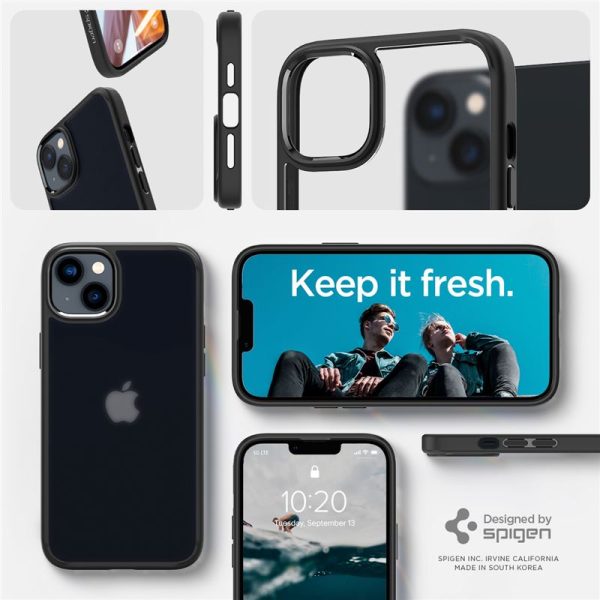 Θήκη Spigen Ultra Hybrid Frost Black-Apple iPhone 14 (ACS05047) - Image 17