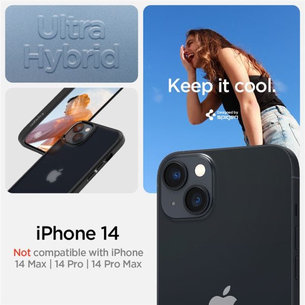Θήκη Spigen Ultra Hybrid Frost Black-Apple iPhone 14 (ACS05047) - Image 24