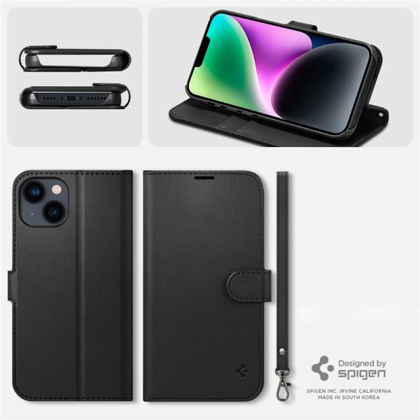 Θήκη Spigen Wallet S Classic Black-Apple iPhone 14 (ACS05421) - Image 23