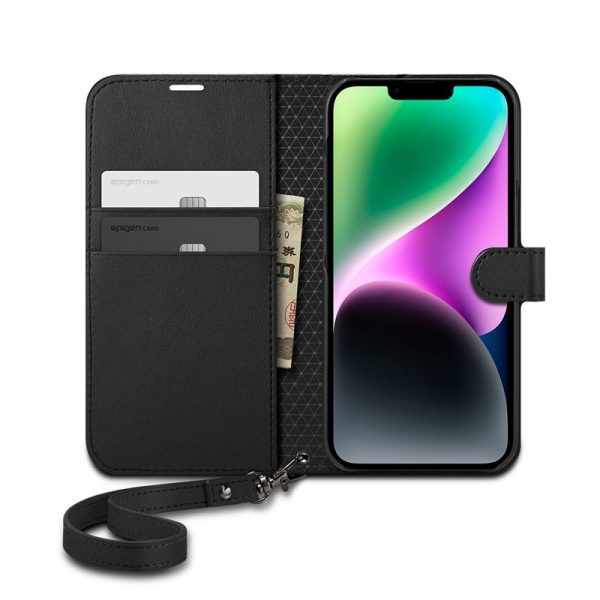 Θήκη Spigen Wallet S Classic Black-Apple iPhone 14 (ACS05421) - Image 26