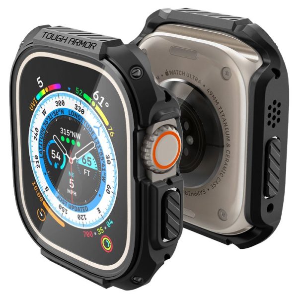 Θήκη Spigen Tough Armor Black-Apple Watch Ultra 1/2 49mm (ACS05457) - Image 15