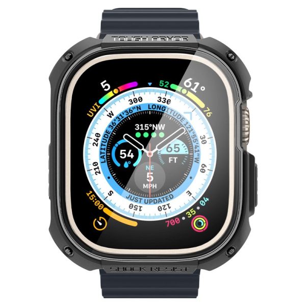 Θήκη Spigen Tough Armor Black-Apple Watch Ultra 1/2 49mm (ACS05457) - Image 16