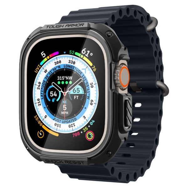 Θήκη Spigen Tough Armor Black-Apple Watch Ultra 1/2 49mm (ACS05457) - Image 17