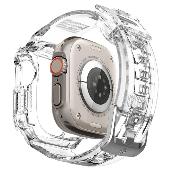 Spigen Rugged Armor Pro Crystal Clear-Apple Watch Ultra 1/2/3 49mm (ACS05461) - Image 33