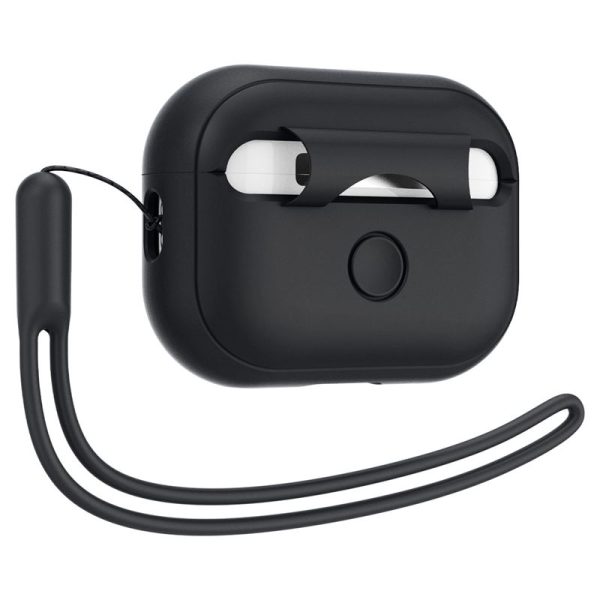 Θήκη Spigen Silicone Fit Black+Black Strap-Apple AirPods Pro 2 Gen. (ACS05479) - Image 23