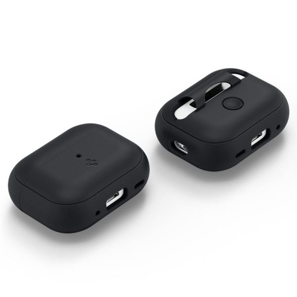 Θήκη Spigen Silicone Fit Black+Black Strap-Apple AirPods Pro 2 Gen. (ACS05479) - Image 27
