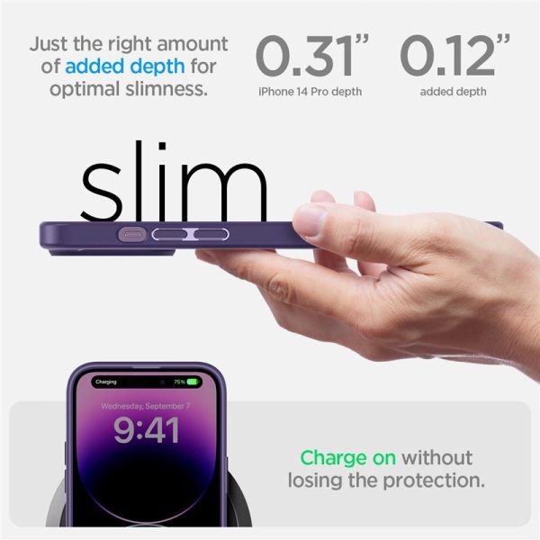 Θήκη Spigen Ultra Hybrid Deep Purple-Apple iPhone 14 Pro (ACS05577) - Image 18