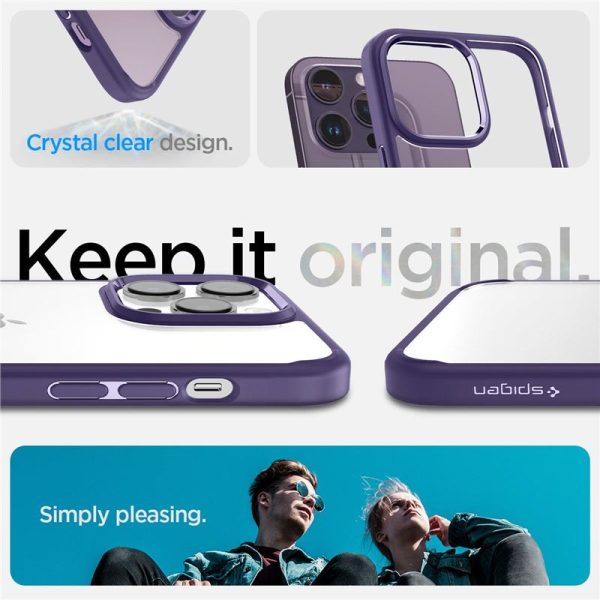 Θήκη Spigen Ultra Hybrid Deep Purple-Apple iPhone 14 Pro (ACS05577) - Image 27