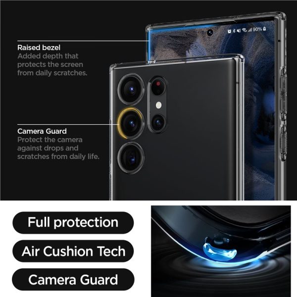Θήκη Spigen Liquid Crystal Space Crystal-Samsung Galaxy S23 Ultra (ACS05611) - Image 23