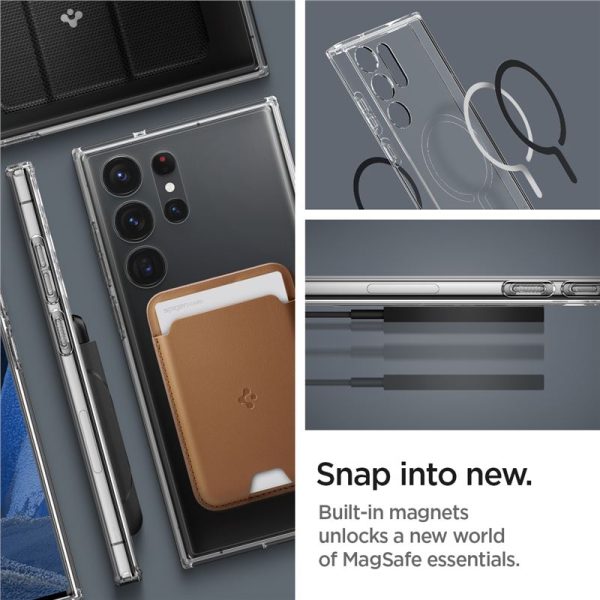Θήκη Spigen Ultra Hybrid OneTap Ring Black-Samsung Galaxy S23 Ultra (ACS05621) - Image 20