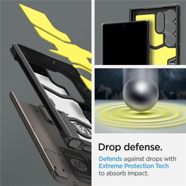 Θήκη Spigen Tough Armor Gunmetal-Samsung Galaxy S23 Ultra (ACS05624) - Image 22