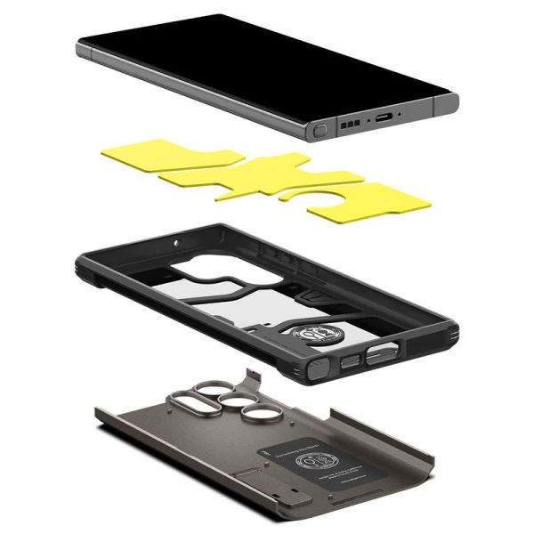 Θήκη Spigen Tough Armor Gunmetal-Samsung Galaxy S23 Ultra (ACS05624) - Image 30