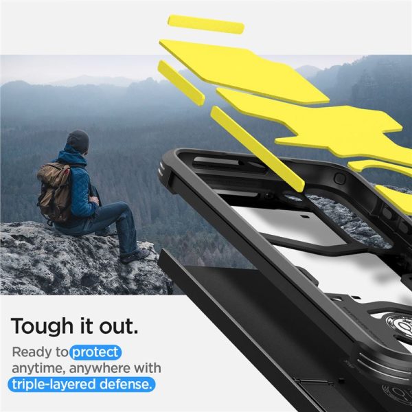 Θήκη Spigen Tough Armor Black-Samsung Galaxy S23+ Plus (ACS05672) - Image 24