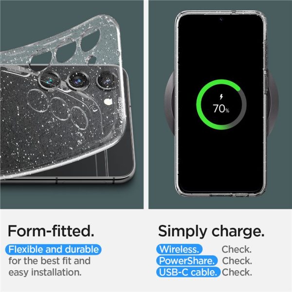 SPIGEN LIQUID CRYSTAL GALAXY S23 GLITTER CRYSTAL (ACS05710) - Image 17