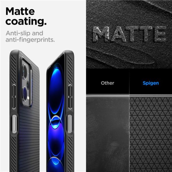 Θήκη Spigen Liquid Air Black-Xiaomi Redmi Note 12 Pro/Poco X5 Pro 5G (ACS05788) - Image 21