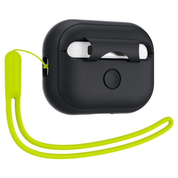 Θήκη Spigen Silicone Fit Black+Phantom Green Strap-Apple AirPods Pro 2 Gen. (ACS05810) - Image 17
