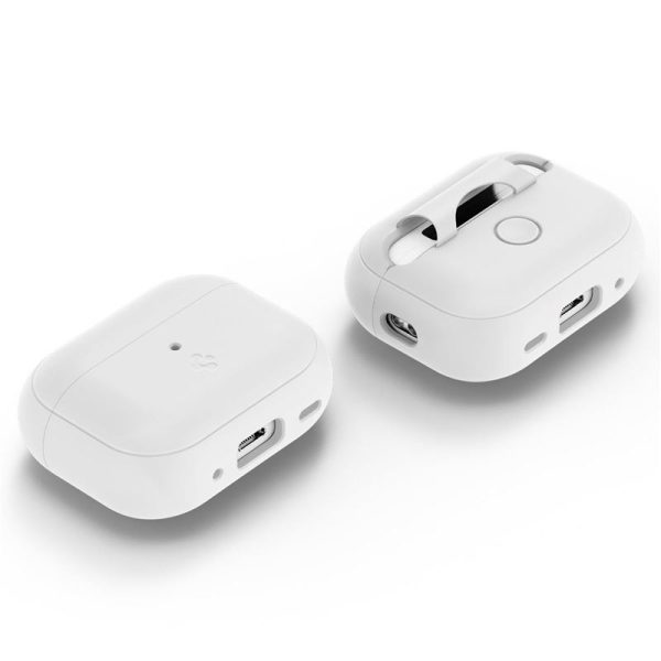 Θήκη Spigen Silicone Fit White+Grey Strap-Apple AirPods Pro 2 Gen. (ACS05811) - Image 14