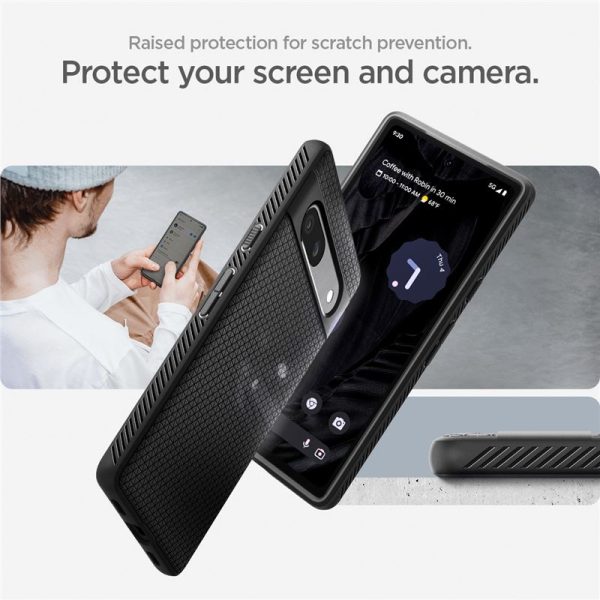 Θήκη Spigen Liquid Air Black-Google Pixel 7a (ACS05815) - Image 22