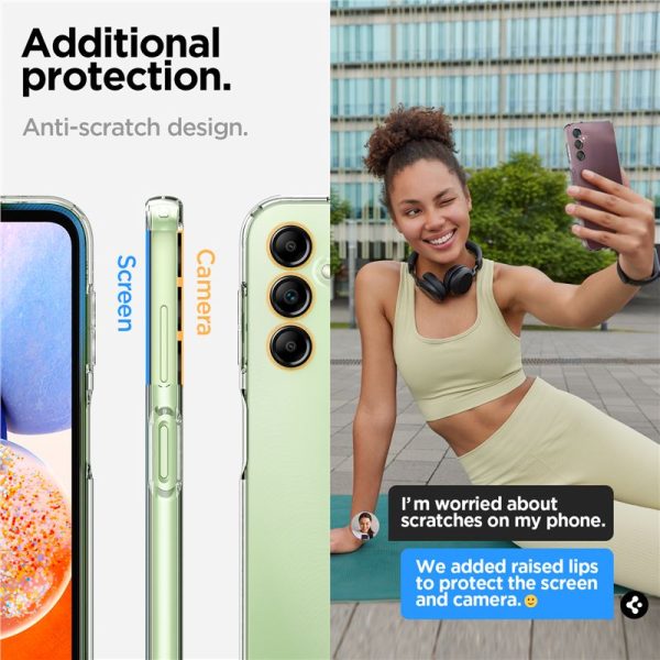 Θήκη Spigen Liquid Crystal Clear-Samsung Galaxy A14 5G (ACS05849) - Image 13