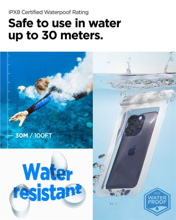 Θήκη Spigen A601 Universal Waterproof 6.9" White (ACS06006) - Image 11