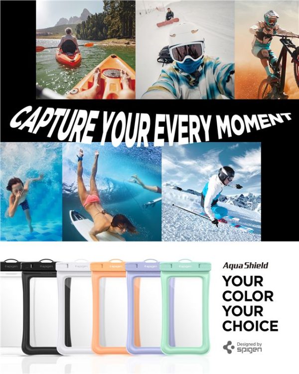 Spigen Aqua Shield WaterProof Floating Case A610 6.8" 2-Pack Aqua Blue (ACS06016) - Image 14