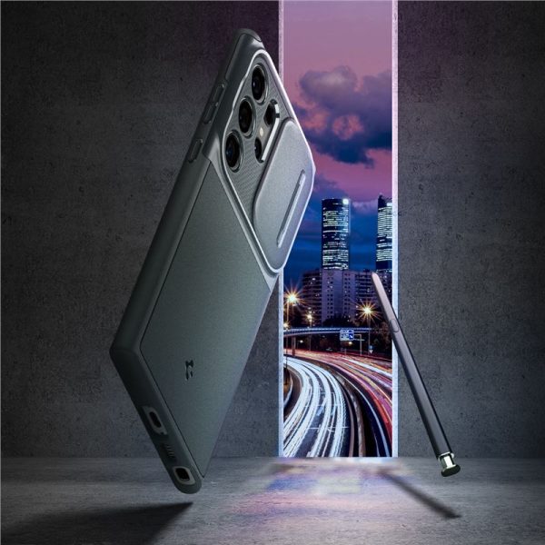Θήκη Spigen Optik Armor Abyss Green-Samsung Galaxy S23 Ultra (ACS06081) - Image 19