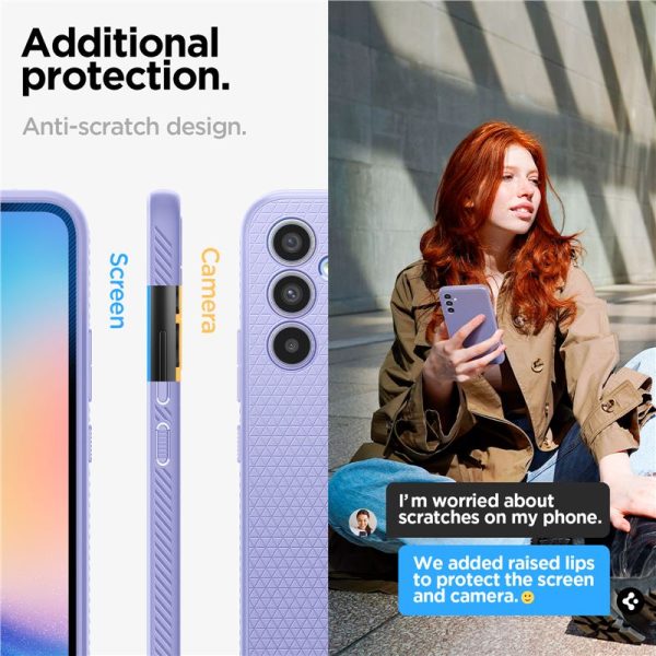 Θήκη Spigen Liquid Air Violet-Samsung Galaxy A34 5G (ACS06104) - Image 22
