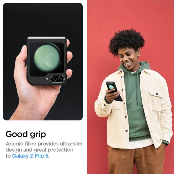 SPIGEN AIRSKIN PRO GALAXY Z FLIP 5 BLACK (ACS06239) - Image 15