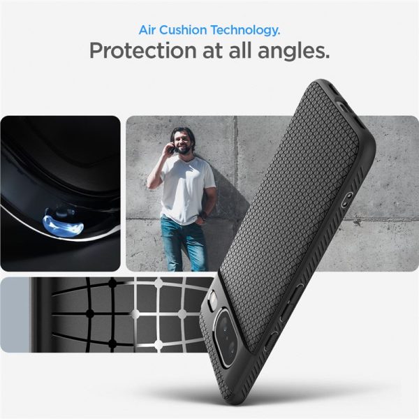 SPIGEN LIQUID AIR GOOGLE PIXEL 8 MATTE BLACK (ACS06274) - Image 25