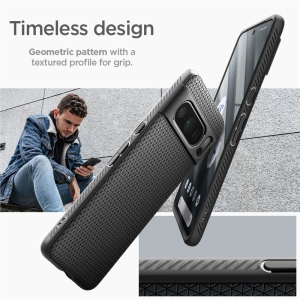 SPIGEN LIQUID AIR GOOGLE PIXEL 8 PRO MATTE BLACK (ACS06311) - Image 24