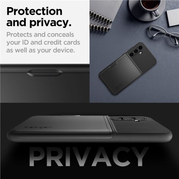 SPIGEN SLIM ARMOR CS GALAXY S23 FE BLACK (ACS06377) - Image 18